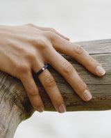 Niobio žiedas su deimantu