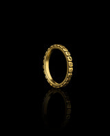 AUKSINIS ŽIEDAS "FLORA"