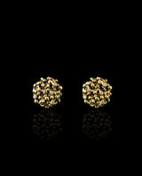 Auksiniai auskarai su deimantais "Žvaigždėta naktis"