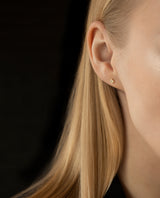 Auksiniai auskarai su deimantais "Mini"