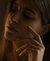 Auksinis žiedas-pakabukas "Each&Other"