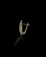 Auksiniai auskarai su safyrais "Life is Sweet"