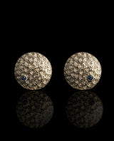 Auksiniai auskarai su safyrais "Life is Sweet"