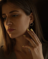 Auksiniai auskarai "Each&Other"