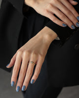 Auksinis žiedas su deimantu "Love is in the Air"