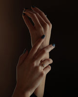 Auksinis žiedas su deimantu "Love is in the Air"