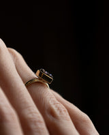 Auksinis žiedas su kvarco drūza "Rock&Roll"