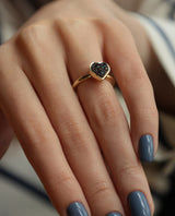 Auksinis žiedas su kvarco drūza "Rock&Roll"