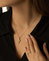 AUKSINIS PAKABUKAS SU DEIMANTAIS "CANDY"