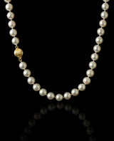 AUKSINIS KAKLO PAPUOŠALAS SU PERLAIS