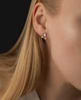 SIDABRINIAI AUSKARAI SU AUKSU "PIENIŲ PUMPURAI"