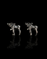 Sidabrinės sąsagos "Briedžiai"