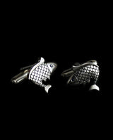 Sidabrinės sąsagos "Žuvytės"