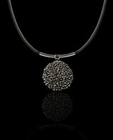 Sidabrinis kaklo papuošalas "Žvaigždėta naktis"