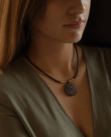 Sidabro ir aukso pakabukas "Žvaigždėta naktis"