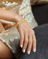 Auksinis žiedas "Circle of Life"