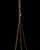 Auksinis kaklo papuošalas "Trio"