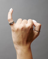 Auksinis žiedas "Each&Other"