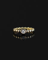 Auksinis žiedas su deimantu "Everyday"