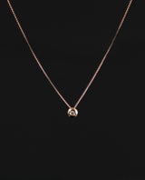 Auksinis kaklo papuošalas su deimantu "Mini"
