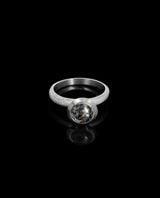 Sidabrinis žiedas su dentriniu agatu "Dentrinio agato uoga"