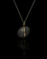 Sidabrinis pakabukas su auksu "Pierced"