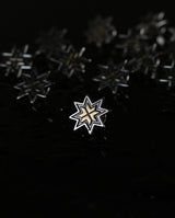 Sidabriniai ženkliukai su auksu "Eeesti Meedia"