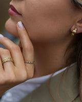 AUKSINIAI AUSKARAI SU DEIMANTAIS "DANCING SQUARES"