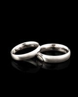 Auksiniai vestuviniai žiedai "Klasika"