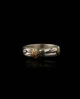 Sidabro ir aukso žiedai su runomis