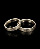 Šampaninio aukso vestuviniai žiedai "S&K"