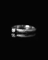 Auksinis sužadėtuvių žiedas su deimantu "I Love You"